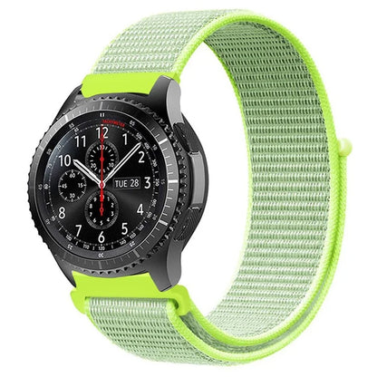 KALEBOL KLB-NLHH-001 For Samsung Galaxy Watch6 / Watch6 Classic Watch Strap 20mm Nylon Loop Band