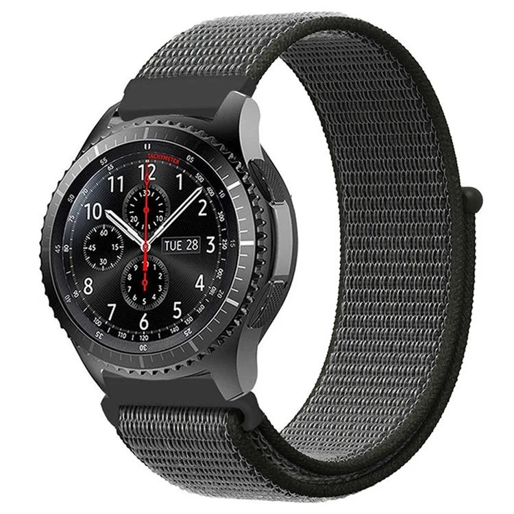 KALEBOL KLB-NLHH-001 For Samsung Galaxy Watch6 / Watch6 Classic Watch Strap 20mm Nylon Loop Band