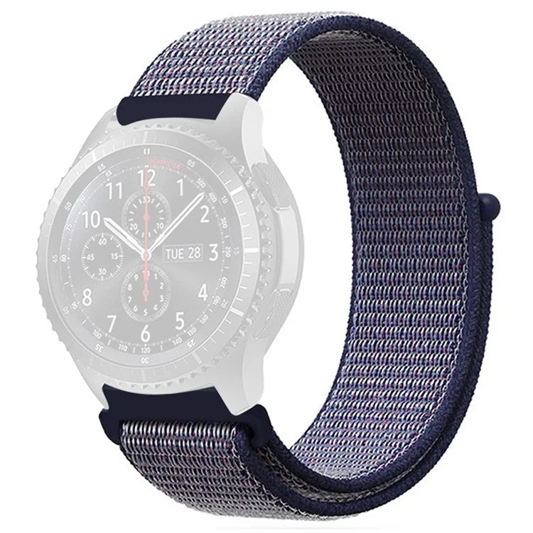 KALEBOL KLB-NLHH-001 For Samsung Galaxy Watch6 / Watch6 Classic Watch Strap 20mm Nylon Loop Band