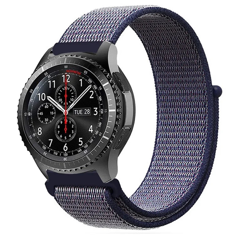 KALEBOL KLB-NLHH-001 For Samsung Galaxy Watch6 / Watch6 Classic Watch Strap 20mm Nylon Loop Band