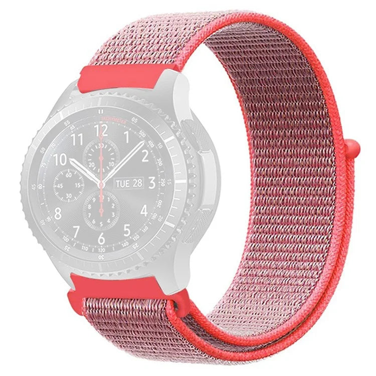 KALEBOL KLB-NLHH-001 For Samsung Galaxy Watch6 / Watch6 Classic Watch Strap 20mm Nylon Loop Band