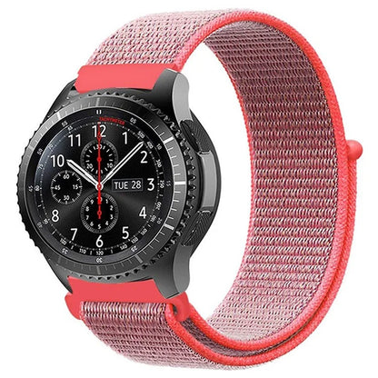 KALEBOL KLB-NLHH-001 For Samsung Galaxy Watch6 / Watch6 Classic Watch Strap 20mm Nylon Loop Band