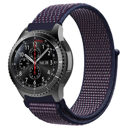 KALEBOL KLB-NLHH-001 For Samsung Galaxy Watch3 45mm / Huawei Watch GT4 46mm Watchband 22mm Nylon Wrist Strap