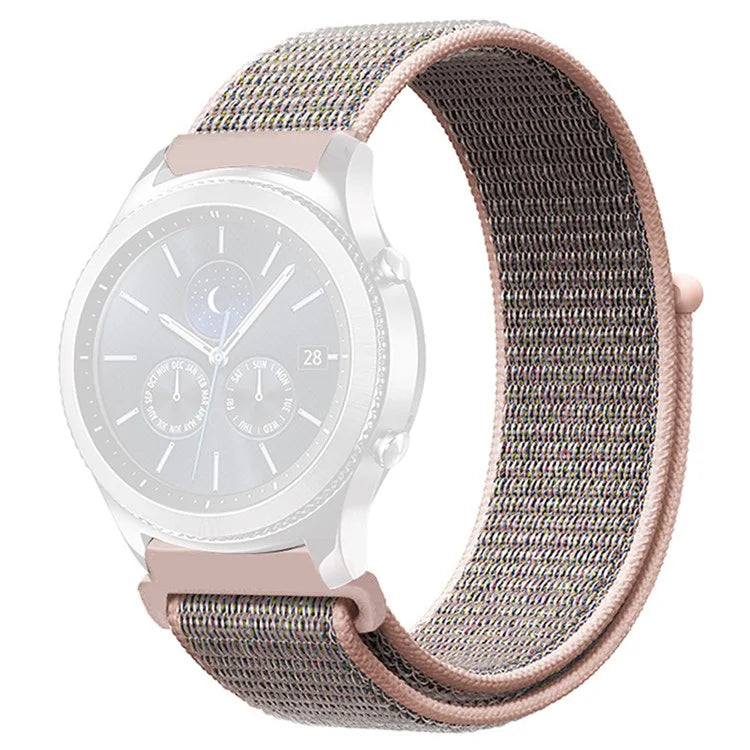 KALEBOL KLB-NLHH-001 For Samsung Galaxy Watch3 45mm / Huawei Watch GT4 46mm Watchband 22mm Nylon Wrist Strap