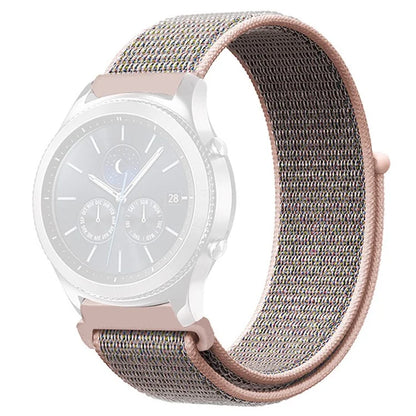 KALEBOL KLB-NLHH-001 For Samsung Galaxy Watch3 45mm / Huawei Watch GT4 46mm Watchband 22mm Nylon Wrist Strap