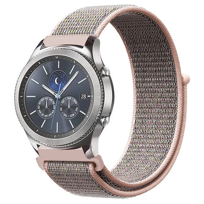 KALEBOL KLB-NLHH-001 For Samsung Galaxy Watch3 45mm / Huawei Watch GT4 46mm Watchband 22mm Nylon Wrist Strap