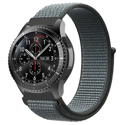 KALEBOL KLB-NLHH-001 For Samsung Galaxy Watch3 45mm / Huawei Watch GT4 46mm Watchband 22mm Nylon Wrist Strap