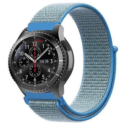 KALEBOL KLB-NLHH-001 For Samsung Galaxy Watch3 45mm / Huawei Watch GT4 46mm Watchband 22mm Nylon Wrist Strap