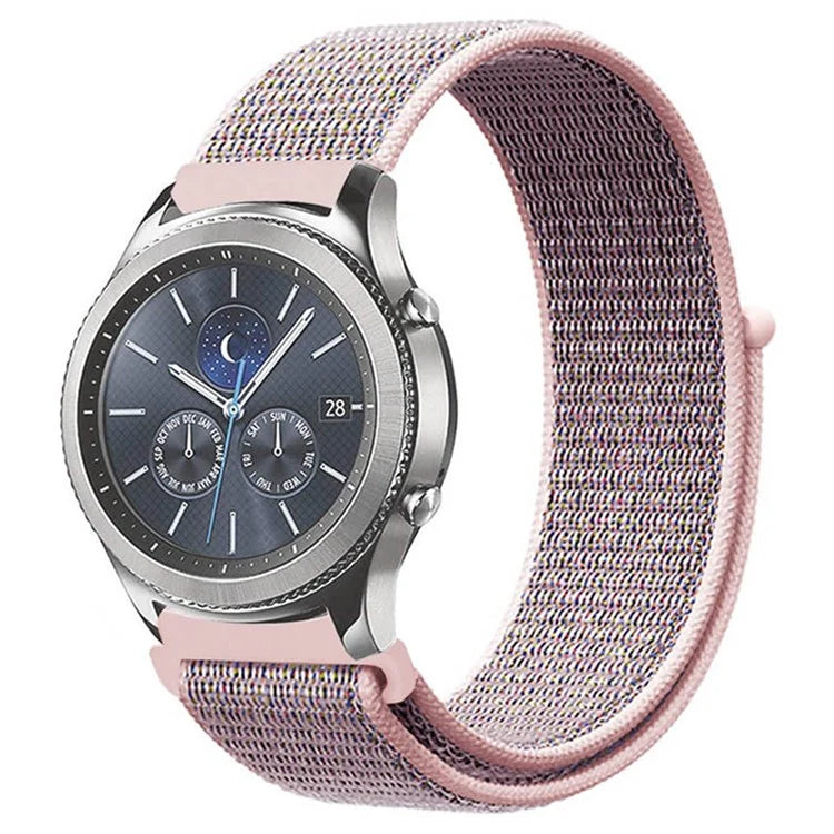 KALEBOL KLB-NLHH-001 For Samsung Galaxy Watch3 45mm / Huawei Watch GT4 46mm Watchband 22mm Nylon Wrist Strap