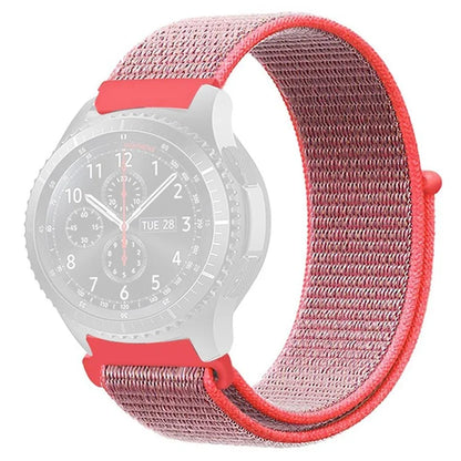 KALEBOL KLB-NLHH-001 For Samsung Galaxy Watch3 45mm / Huawei Watch GT4 46mm Watchband 22mm Nylon Wrist Strap
