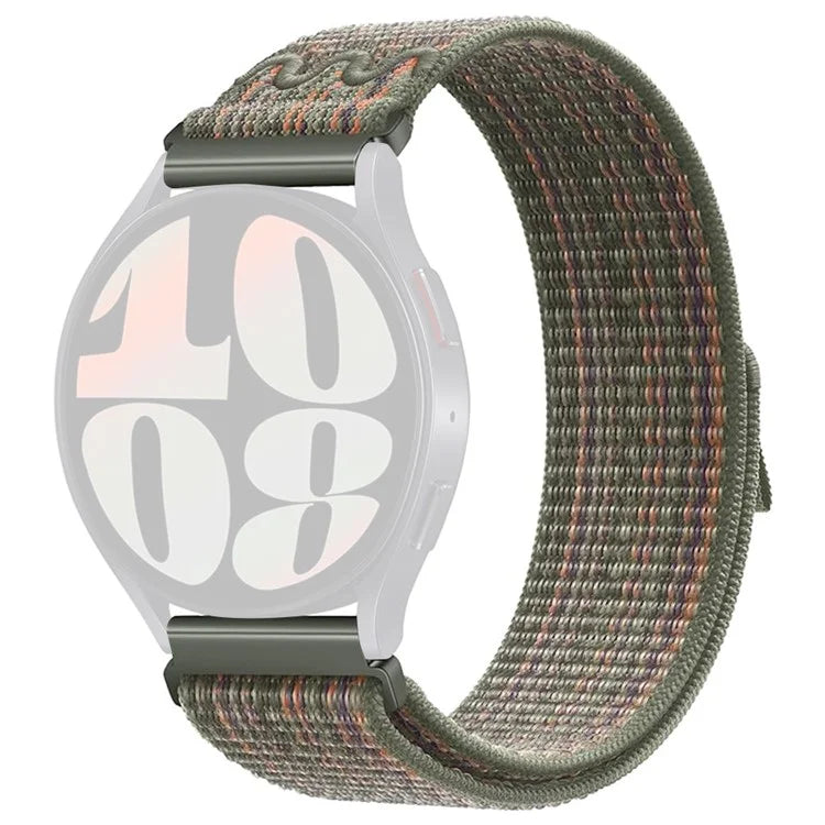 KALEBOL KLB-NLHH-002 For Samsung Galaxy Watch3 45mm / Huawei Watch GT4 46mm Nylon Band 22mm Watch Strap