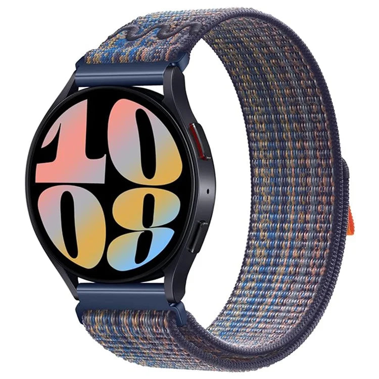 KALEBOL KLB-NLHH-002 For Samsung Galaxy Watch3 45mm / Huawei Watch GT4 46mm Nylon Band 22mm Watch Strap
