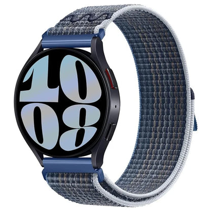 KALEBOL KLB-NLHH-002 For Samsung Galaxy Watch3 45mm / Huawei Watch GT4 46mm Nylon Band 22mm Watch Strap