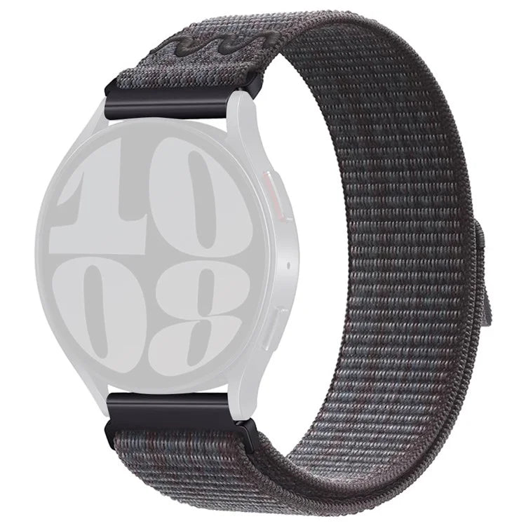 KALEBOL KLB-NLHH-002 For Samsung Galaxy Watch3 45mm / Huawei Watch GT4 46mm Nylon Band 22mm Watch Strap