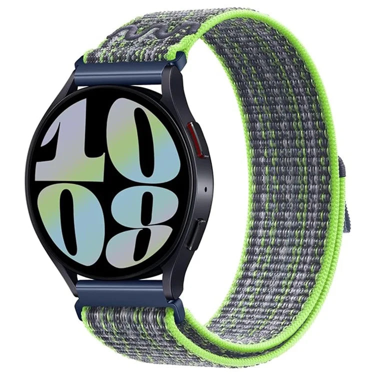 KALEBOL KLB-NLHH-002 For Samsung Galaxy Watch3 45mm / Huawei Watch GT4 46mm Nylon Band 22mm Watch Strap
