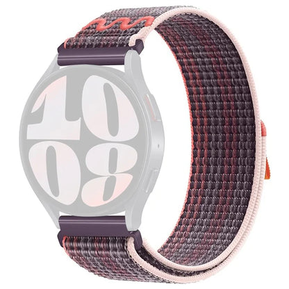 KALEBOL KLB-NLHH-002 For Samsung Galaxy Watch3 45mm / Huawei Watch GT4 46mm Nylon Band 22mm Watch Strap