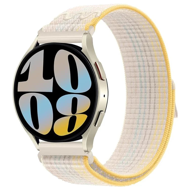 KALEBOL KLB-NLHH-002 For Samsung Galaxy Watch3 45mm / Huawei Watch GT4 46mm Nylon Band 22mm Watch Strap