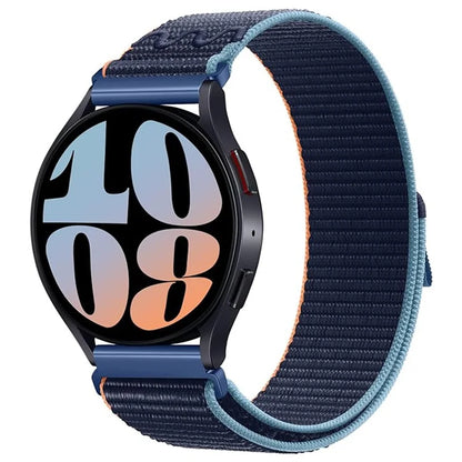 KALEBOL KLB-NLHH-002 For Samsung Galaxy Watch3 45mm / Huawei Watch GT4 46mm Nylon Band 22mm Watch Strap