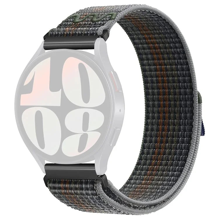 KALEBOL KLB-NLHH-002 For Samsung Galaxy Watch3 45mm / Huawei Watch GT4 46mm Nylon Band 22mm Watch Strap