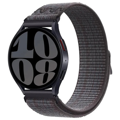 KALEBOL KLB-NLHH-002 For Samsung Galaxy Watch6 / Watch6 Classic 20mm Watch Band Nylon Loop Strap