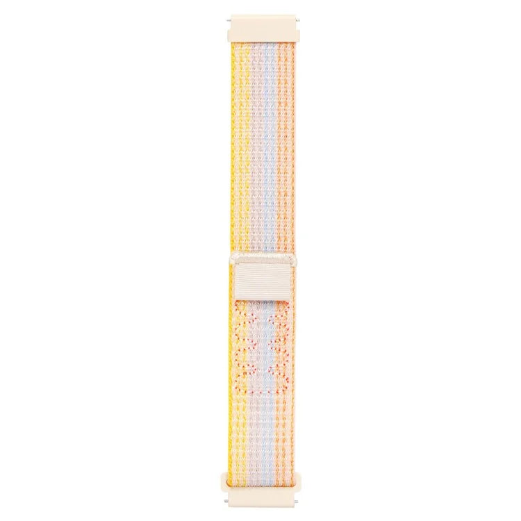 KALEBOL KLB-NLHH-002 For Samsung Galaxy Watch6 / Watch6 Classic 20mm Watch Band Nylon Loop Strap