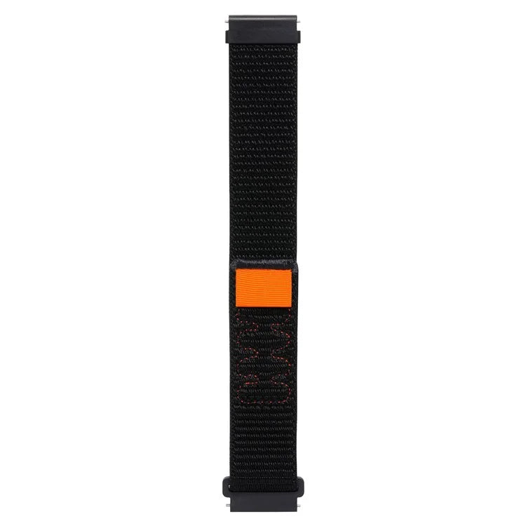 KALEBOL KLB-NLHH-002 For Samsung Galaxy Watch6 / Watch6 Classic 20mm Watch Band Nylon Loop Strap