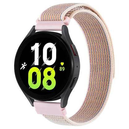 KALEBOL KLB-YJNLHH-001 For Samsung Galaxy Watch6 / Watch6 Classic Nylon Straps 20mm Watch Band Loop Fastener