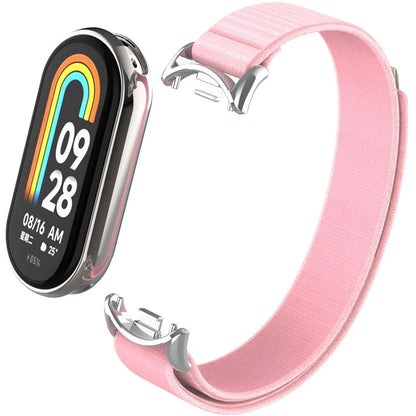 KALEBOL KLB-YJNLHH-001 for Xiaomi Smart Band 8 Nylon Band Strap Replacement Wristband