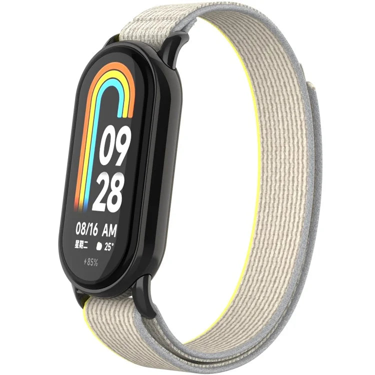 KALEBOL KLB-YJNLHH-001 for Xiaomi Smart Band 8 Nylon Band Strap Replacement Wristband