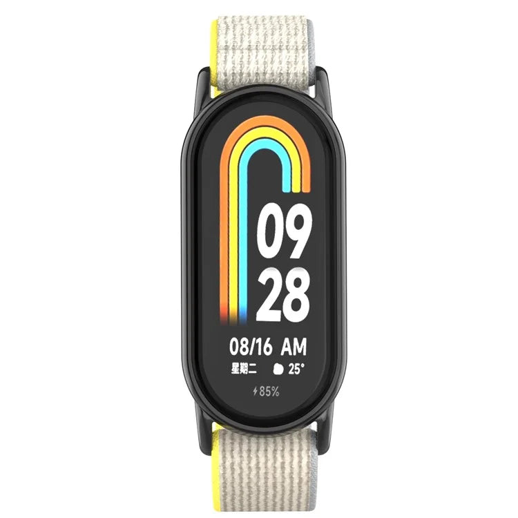 KALEBOL KLB-YJNLHH-001 for Xiaomi Smart Band 8 Nylon Band Strap Replacement Wristband
