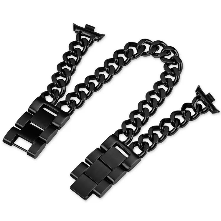 For Xiaomi Redmi Watch 4 Double-Circle Band Stainless Steel Watch Strap