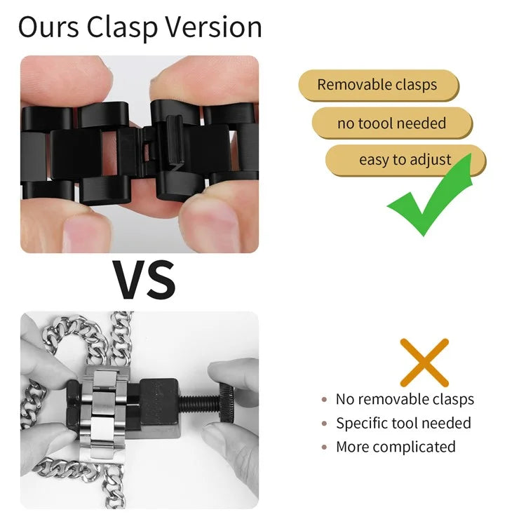 For Xiaomi Redmi Watch 4 Double-Circle Band Stainless Steel Watch Strap