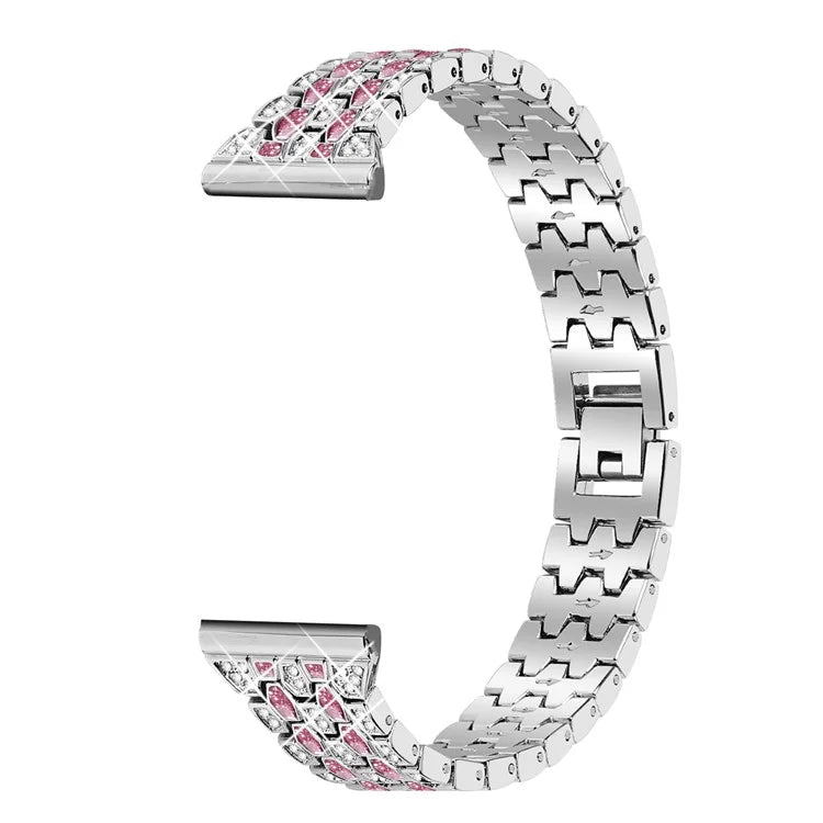 For Xiaomi Redmi Watch 4 Zinc Alloy Watch Band Rhinestones Decor Women Replacement Strap