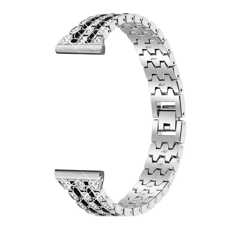 For Xiaomi Redmi Watch 4 Zinc Alloy Watch Band Rhinestones Decor Women Replacement Strap