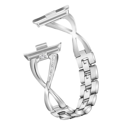 Zinc Alloy Watch Strap for Xiaomi Redmi Watch 4 Bling Rhinestone Decor Bracelet