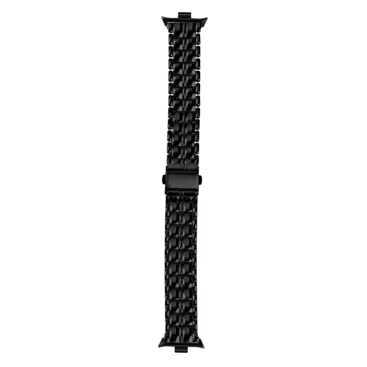 For Xiaomi Redmi Watch 4 Wrist Bracelet Metal Watch Strap Rhinestone Decor Band