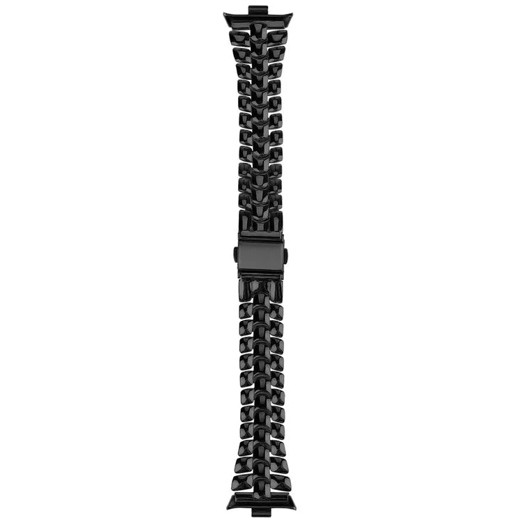 For Xiaomi Redmi Watch 4 Slim Metal Watch Band Strap with Rhinestone