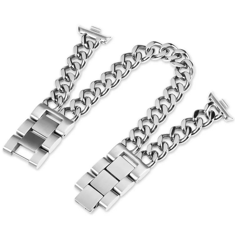 Watch Strap for Xiaomi Redmi Watch 4 Double-Circle Band Stainless Steel Bracelet