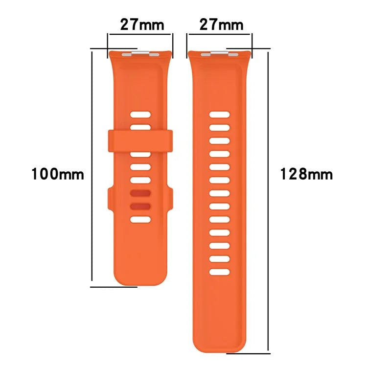 For Xiaomi Redmi Watch 4 Silicone Watch Band Adjustable Wrist Strap