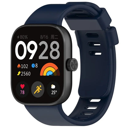 For Xiaomi Redmi Watch 4 Silicone Watch Band Adjustable Wrist Strap