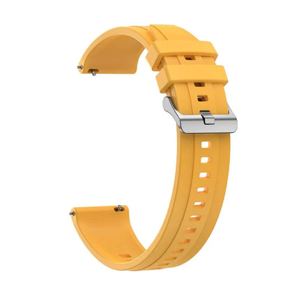 For Huawei Watch GT 4 41mm / Garmin Venu 3S 18mm Watch Strap Silicone Band Replacement