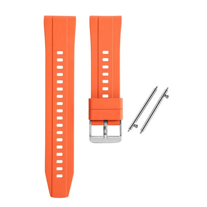 For Huawei Watch GT 4 41mm / Garmin Venu 3S 18mm Watch Strap Silicone Band Replacement
