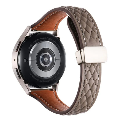 For Samsung Galaxy Watch3 45mm / Huawei Watch GT 4 46mm Watch Band 22mm Genuine Cow Leather Strap