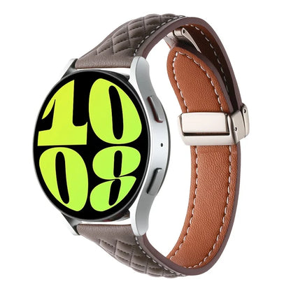 For Samsung Galaxy Watch3 45mm / Huawei Watch GT 4 46mm Watch Band 22mm Genuine Cow Leather Strap
