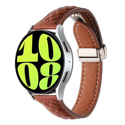For Samsung Galaxy Watch3 45mm / Huawei Watch GT 4 46mm Watch Band 22mm Genuine Cow Leather Strap