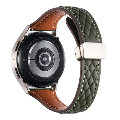 For Samsung Galaxy Watch3 45mm / Huawei Watch GT 4 46mm Watch Band 22mm Genuine Cow Leather Strap