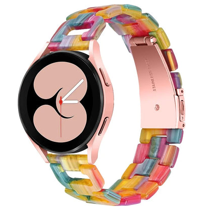 For Garmin Vivomove / Vivomove HR Watch Strap D-Shape Resin Bracelet Watchband