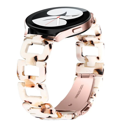 For Garmin Vivomove / Vivomove HR Watch Strap D-Shape Resin Bracelet Watchband