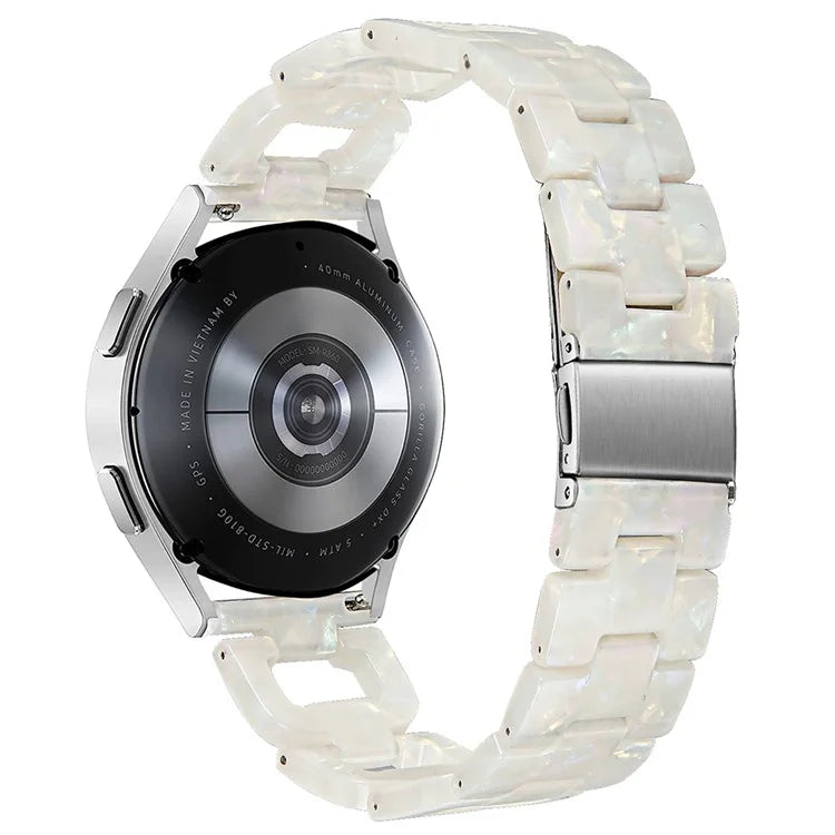 For Garmin Vivomove / Vivomove HR Watch Strap D-Shape Resin Bracelet Watchband