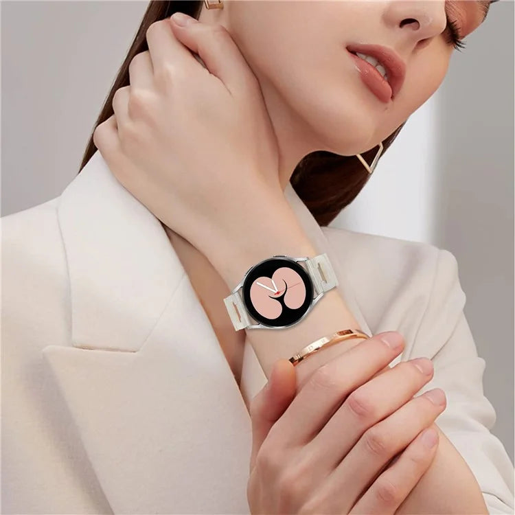 For Garmin Vivomove / Vivomove HR Watch Strap D-Shape Resin Bracelet Watchband